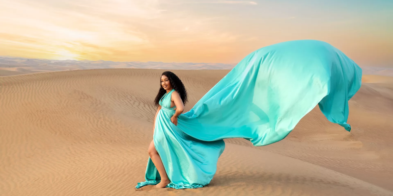Dazzling Dubai: The Best Flying Dress Photoshoot Locations Unveiled