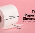 Understanding Toilet Paper Roll Dimensions