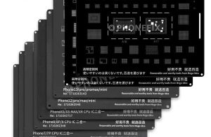 Mastering BGA Chip Work with an iphone Reballing Stencil
