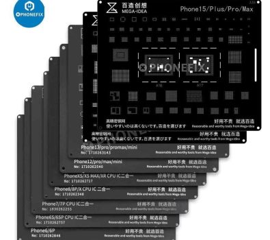 Mastering BGA Chip Work with an iphone Reballing Stencil
